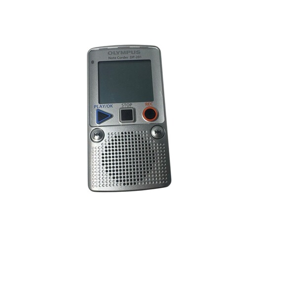 Olympus Note Corder DP-201 Digital Voice & Record Playback Tested/Working - Picture 1 of 10